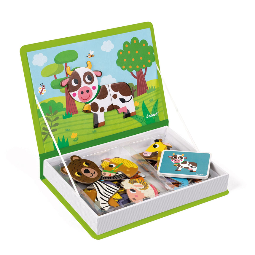 Livre Magnétique - Animaux-Janod-JAD-J02723-CLÉMENT