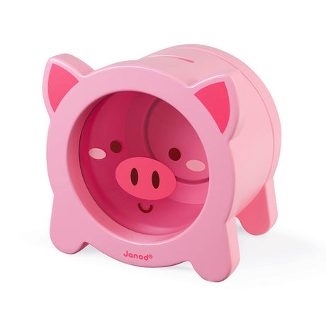 Tirelire Cochon en Bois-Janod-JAD-J04653-CLÉMENT