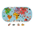 Jouet pour le Bain Carte du Monde-Janod-JAD-J04719-CLÉMENT