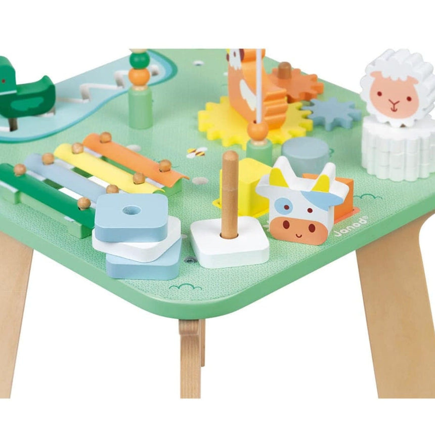Table d'Activités en Bois - Jolie Prairie-Janod-JAD-J05327-CLÉMENT