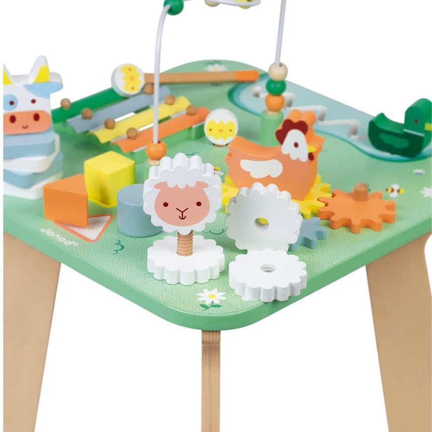 Table d'Activités en Bois - Jolie Prairie-Janod-JAD-J05327-CLÉMENT