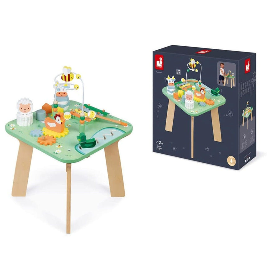 Table d'Activités en Bois - Jolie Prairie-Janod-JAD-J05327-CLÉMENT