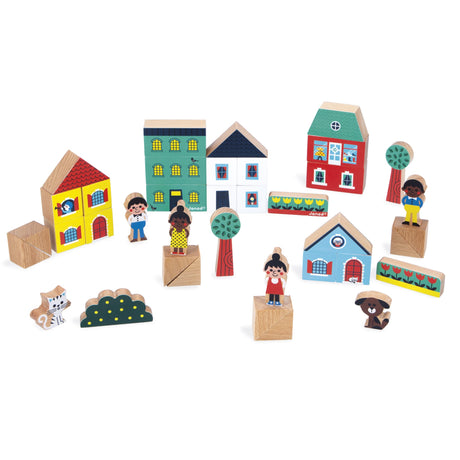 Cross Roads: Ensemble De Cubes Village-Janod-JAD-J05917-CLÉMENT