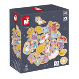 Aimants Licornes et Dragons 24 pièces-Janod-JAD-J09645-CLÉMENT