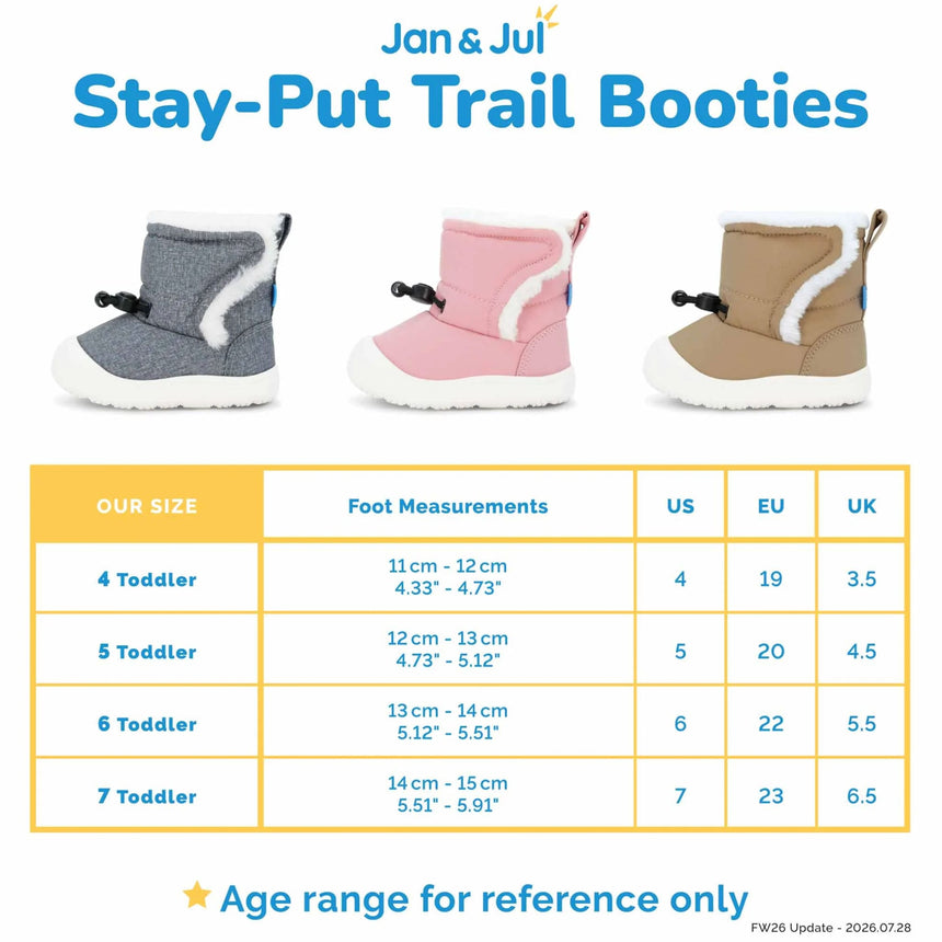 Bottes Stay-put Trail Pointures 4-7-Jan n Jul-JAJ-BST-LVD-CLÉMENT