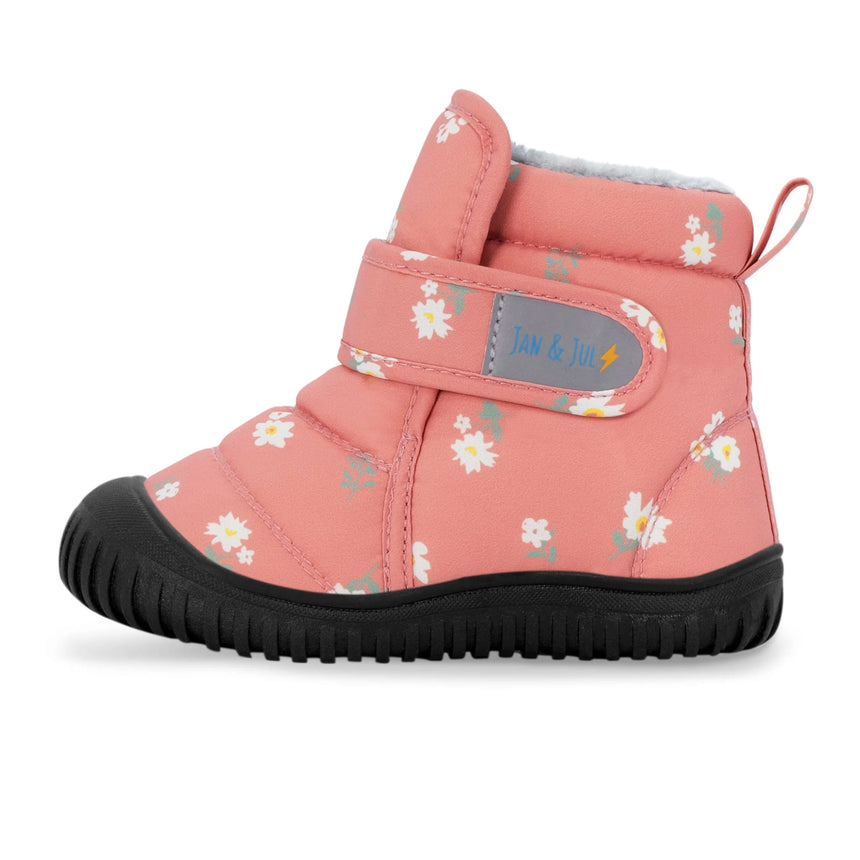 Botte Toasty Dry Fleurs Pointures 5-11-Jan n Jul-Rose-4 B-JAJ-BTB-AFL-CLÉMENT
