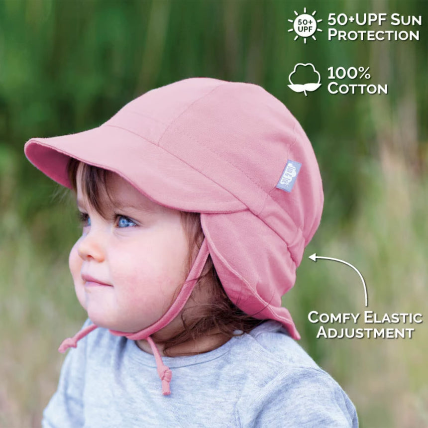 Casquette Coton UV 0-24mois - Rose-Jan n Jul-JAJ-HBS-DRS-CLÉMENT