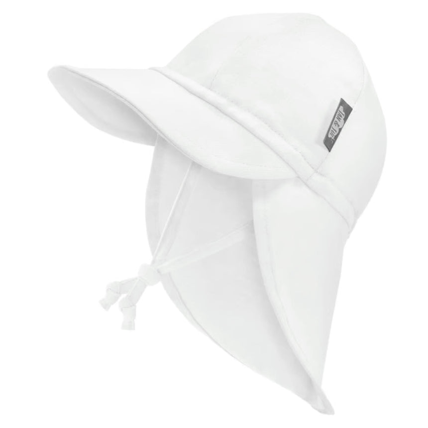 Casquette Coton UV 0-24mois - Blanc-Jan n Jul-Blanc-0-3 m-JAJ-HBS-WHT-CLÉMENT