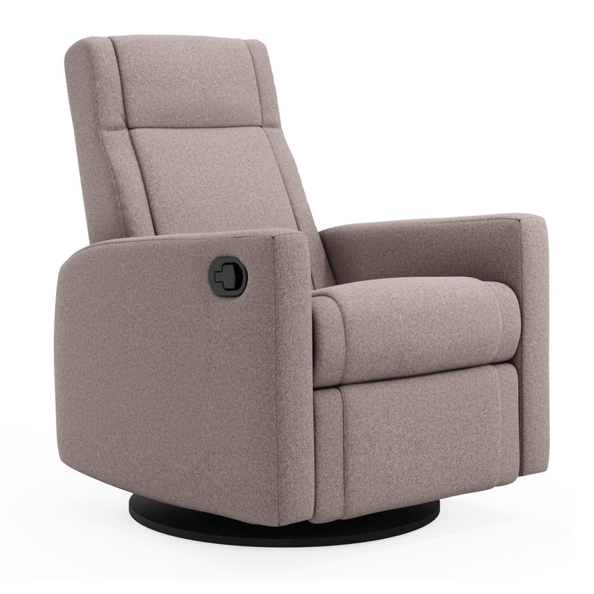 Fauteuil Berçant et Pivotant Nelly - Arlo Beige-Jaymar BB-JAM-521-ARLO-96-CLÉMENT