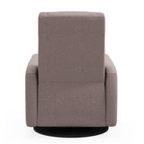 Fauteuil Berçant et Pivotant Nelly - Arlo Beige-Jaymar BB-JAM-521-ARLO-96-CLÉMENT