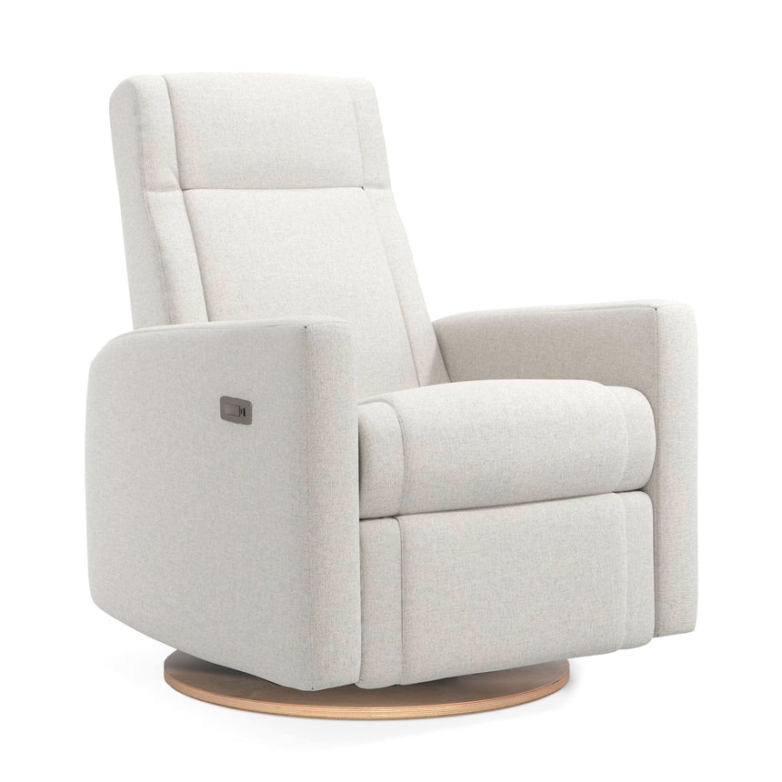 Fauteuil Berçant et Pivotant Nelly avec Mécanisme Électrique - Tissu Anti-tache Alta™ 10-Jaymar BB-JAM-525-ALTA-10-CLÉMENT