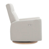 Fauteuil Berçant et Pivotant Nelly avec Mécanisme Électrique - Tissu Anti-tache Alta™ 10-Jaymar BB-JAM-525-ALTA-10-CLÉMENT