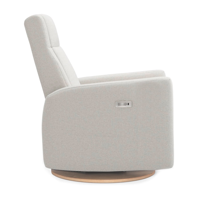 Fauteuil Berçant et Pivotant Nelly avec Mécanisme Électrique - Tissu Anti-tache Alta™ 10-Jaymar BB-JAM-525-ALTA-10-CLÉMENT
