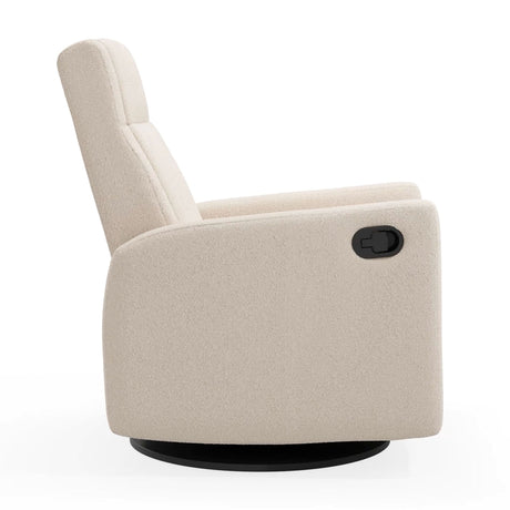 Fauteuil Berçant et Pivotant Nelly - Beyond Sheep Crème / Noir-Jaymar BB-JAM-521-BEYONCRE-CLÉMENT
