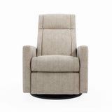 Fauteuil Berçant et Pivotant Nelly - Breather Driftwood / Noir-Jaymar BB-JAM-521-BREATH56-CLÉMENT