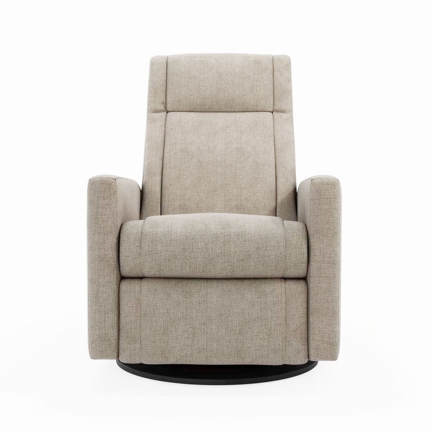 Fauteuil Berçant et Pivotant Nelly - Breather Driftwood / Noir-Jaymar BB-JAM-521-BREATH56-CLÉMENT