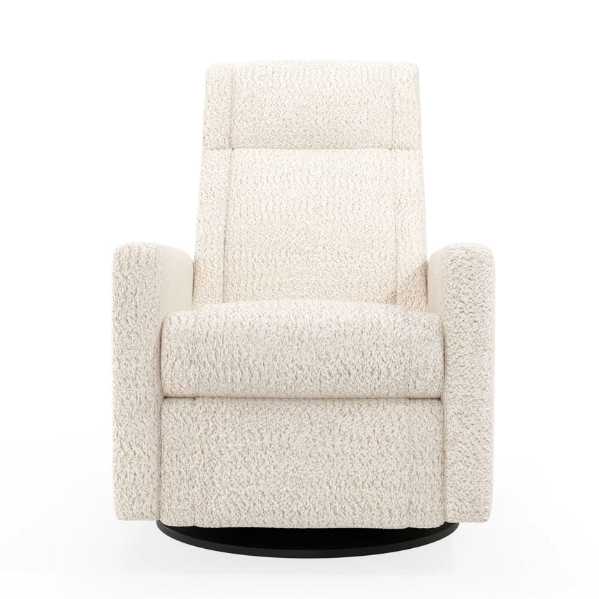 Fauteuil Berçant et Pivotant Nelly - Puppy Pearl / Noir-Jaymar BB-JAM-521-PUPPY-11-CLÉMENT