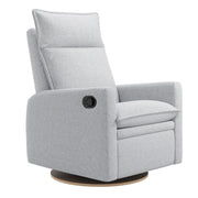 Fauteuil Berçant et Pivotant Arya - Arlo Heather Silver-Jaymar BB-JAM-522-ARLO-57-CLÉMENT