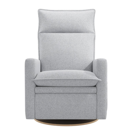 Fauteuil Berçant et Pivotant Arya - Arlo Heather Silver-Jaymar BB-JAM-522-ARLO-57-CLÉMENT