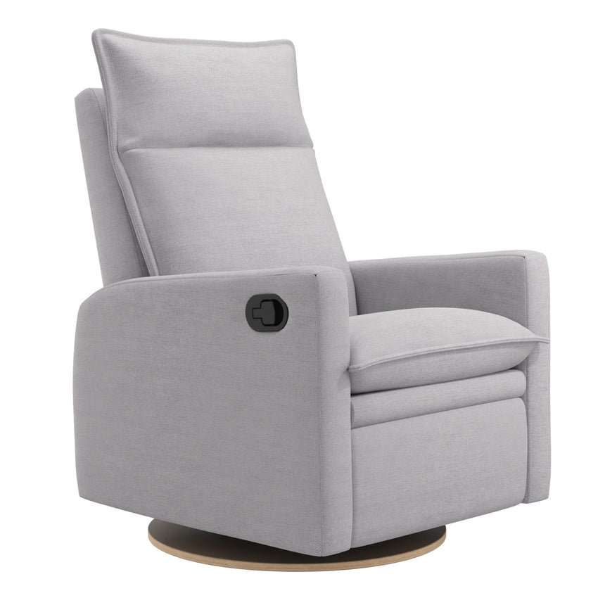 Fauteuil Berçant et Pivotant Arya - Como Dove Grey-Jaymar BB-JAM-522-COMO-61-CLÉMENT