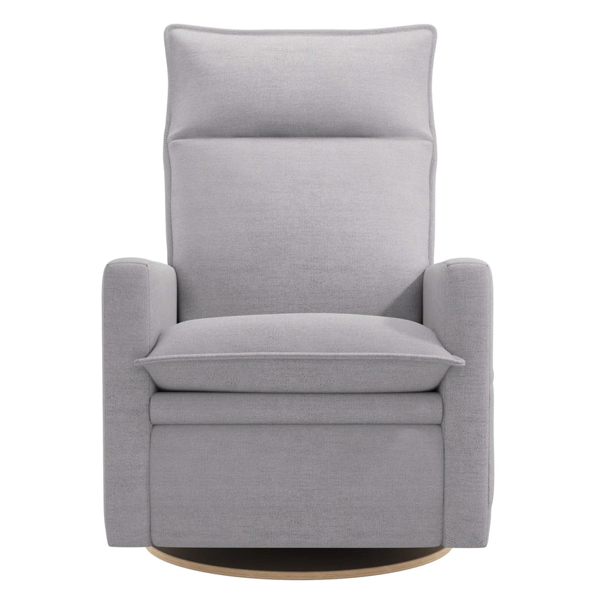 Fauteuil Berçant et Pivotant Arya - Como Dove Grey-Jaymar BB-JAM-522-COMO-61-CLÉMENT