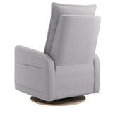 Fauteuil Berçant et Pivotant Arya - Como Dove Grey-Jaymar BB-JAM-522-COMO-61-CLÉMENT
