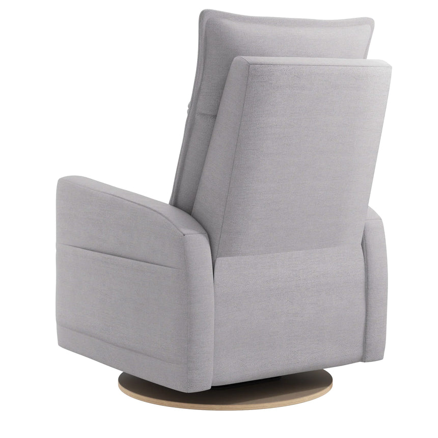 Fauteuil Berçant et Pivotant Arya - Como Dove Grey-Jaymar BB-JAM-522-COMO-61-CLÉMENT
