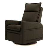 Fauteuil Berçant et Pivotant Arya - Tissu Anti-tache Mojo Espresso-Jaymar BB-JAM-522-ESPRE006-CLÉMENT
