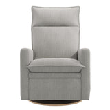 Fauteuil Berçant et Pivotant Arya - Nubia Silver-Jaymar BB-JAM-522-NUBIA-57-CLÉMENT