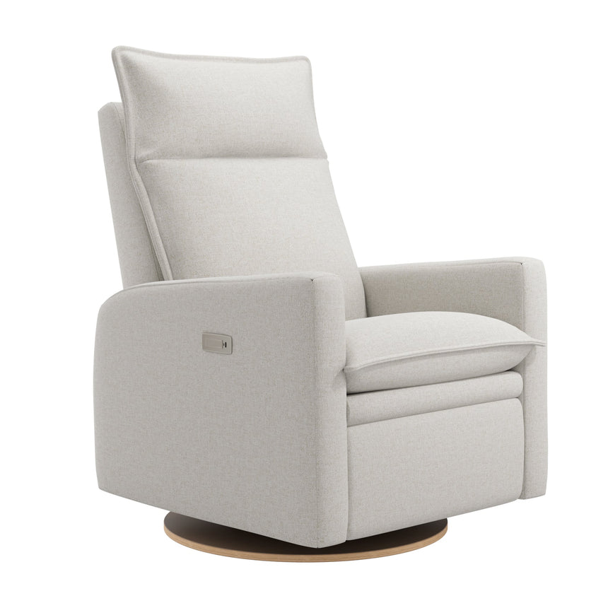 Fauteuil Berçant et Pivotant Arya avec Mécanisme Électrique - Tissu Anti-tache Alta™ 10-Jaymar BB-JAM-526-ALTA-10-CLÉMENT