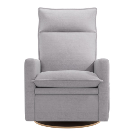 Fauteuil Berçant et Pivotant Arya - Como Dove Gris avec Mécanisme Électrique-Jaymar BB-JAM-526-COMO-61-CLÉMENT