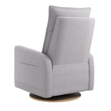 Fauteuil Berçant et Pivotant Arya - Como Dove Gris avec Mécanisme Électrique-Jaymar BB-JAM-526-COMO-61-CLÉMENT