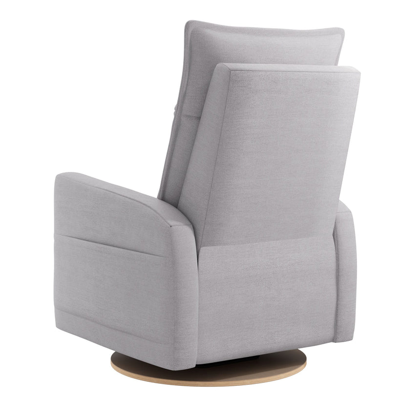 Fauteuil Berçant et Pivotant Arya - Como Dove Gris avec Mécanisme Électrique-Jaymar BB-JAM-526-COMO-61-CLÉMENT