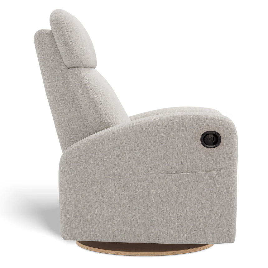 Fauteuil Berçant Inclinable Pivotant Hailey - Tissu Anti-tache Alta™ 10-Jaymar BB-JAM-523-ALTA-10-CLÉMENT