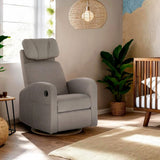 Fauteuil Berçant Inclinable Pivotant Hailey - Arlo Beige-Jaymar BB-JAM-523-ARLO-096-CLÉMENT