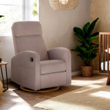 Fauteuil Berçant Inclinable Pivotant Hailey - Arlo Beige-Jaymar BB-JAM-523-ARLO-096-CLÉMENT