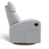 Fauteuil Berçant Inclinable Pivotant Hailey - Arlo Heather Silver-Jaymar BB-JAM-523-ARLO-57-CLÉMENT