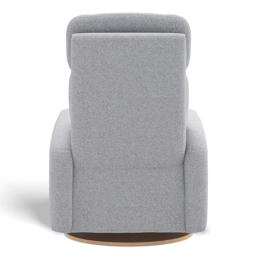 Fauteuil Berçant Inclinable Pivotant Hailey - Arlo Heather Silver-Jaymar BB-JAM-523-ARLO-57-CLÉMENT