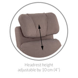 Fauteuil Berçant Inclinable Pivotant Hailey - Nubia-Jaymar BB-JAM-523-NUBIA-01-CLÉMENT