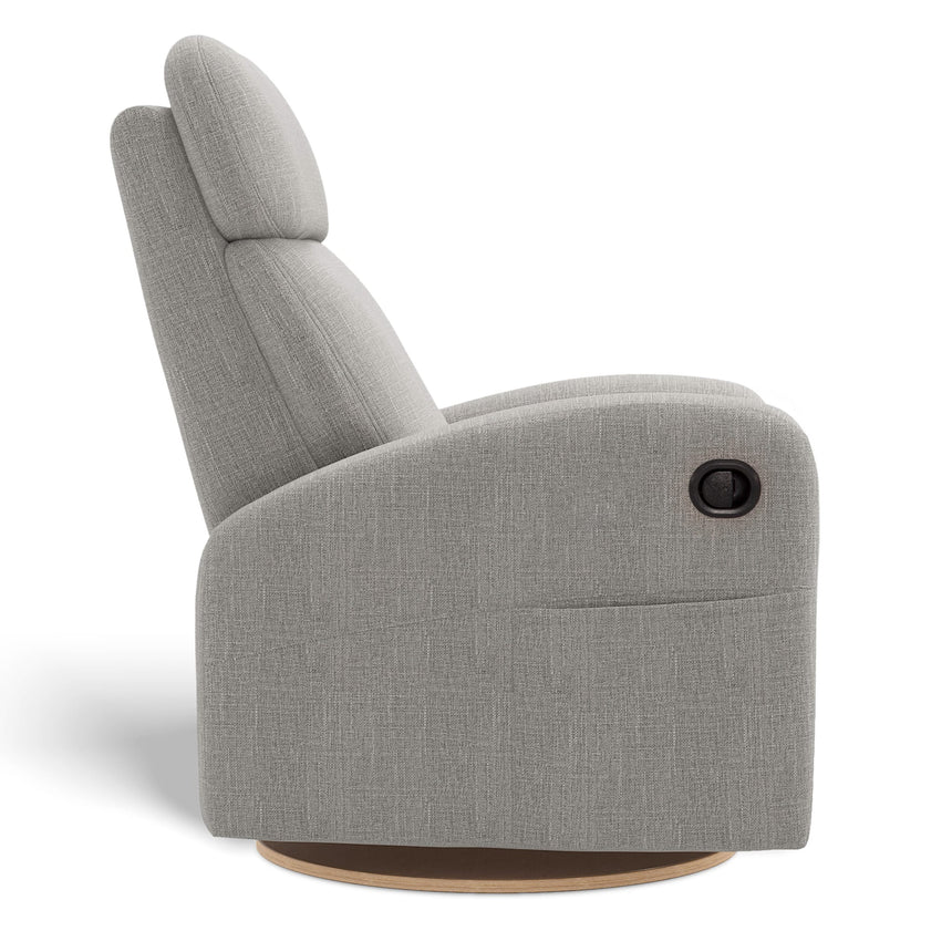 Fauteuil Berçant Inclinable Pivotant Hailey - Nubia Silver-Jaymar BB-JAM-523-NUBIA-57-CLÉMENT