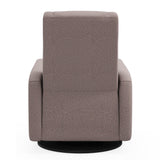 Fauteuil Berçant et Pivotant Nelly - Arlo Beige avec Mécanisme Électrique-Jaymar BB-JAM-525-ARLO-96-CLÉMENT