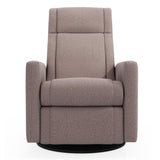 Fauteuil Berçant et Pivotant Nelly - Arlo Beige avec Mécanisme Électrique-Jaymar BB-JAM-525-ARLO-96-CLÉMENT