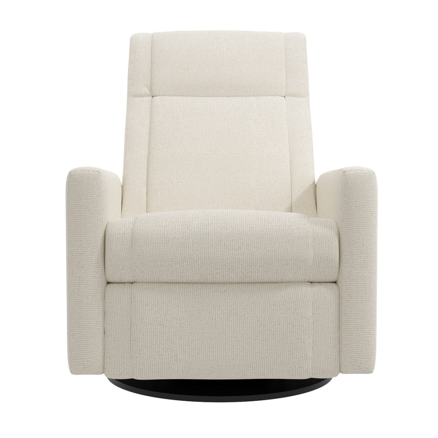 Grand Fauteuil Berçant et Pivotant Nelly avec Mécanisme Électrique - Tissu Anti-tache Alta™ 10-Jaymar BB-JAM-525295ALTA10-CLÉMENT