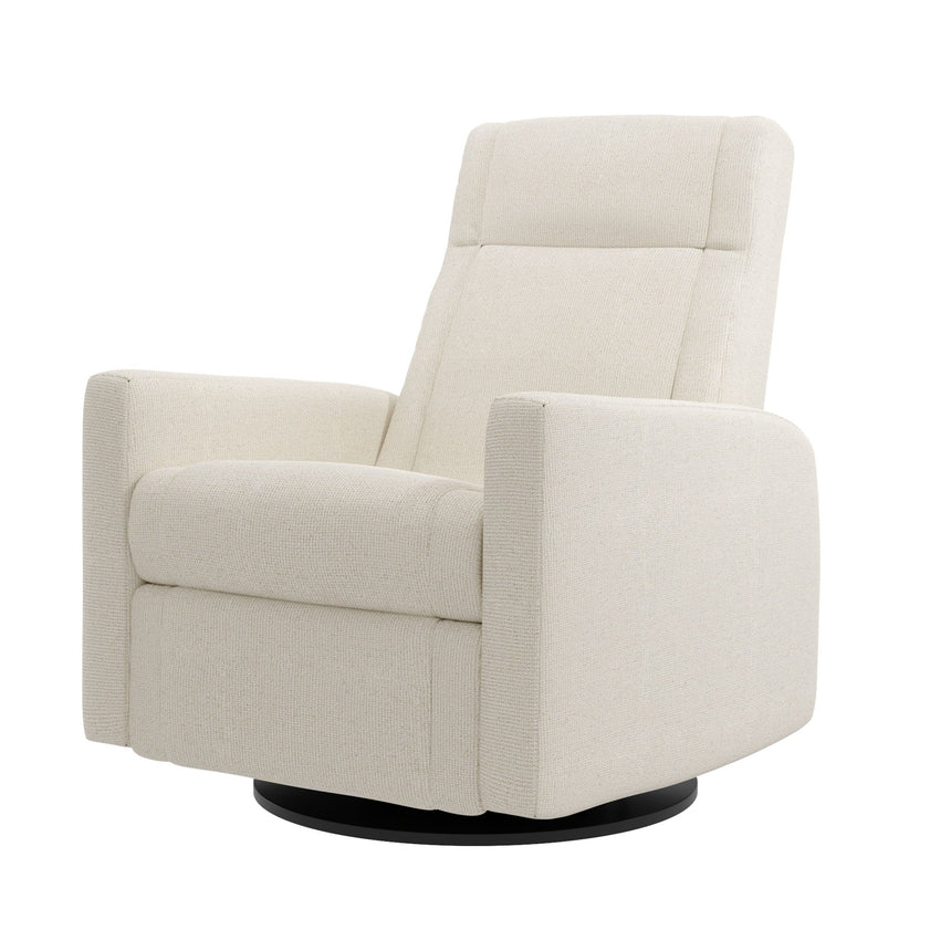 Grand Fauteuil Berçant et Pivotant Nelly avec Mécanisme Électrique - Tissu Anti-tache Alta™ 10-Jaymar BB-JAM-525295ALTA10-CLÉMENT