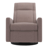 Grand Fauteuil Berçant et Pivotant Nelly avec Mécanisme Électrique - Arlo Beige-Jaymar BB-JAM-525295ARLO96-CLÉMENT