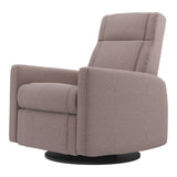 Grand Fauteuil Berçant et Pivotant Nelly avec Mécanisme Électrique - Arlo Beige-Jaymar BB-JAM-525295ARLO96-CLÉMENT
