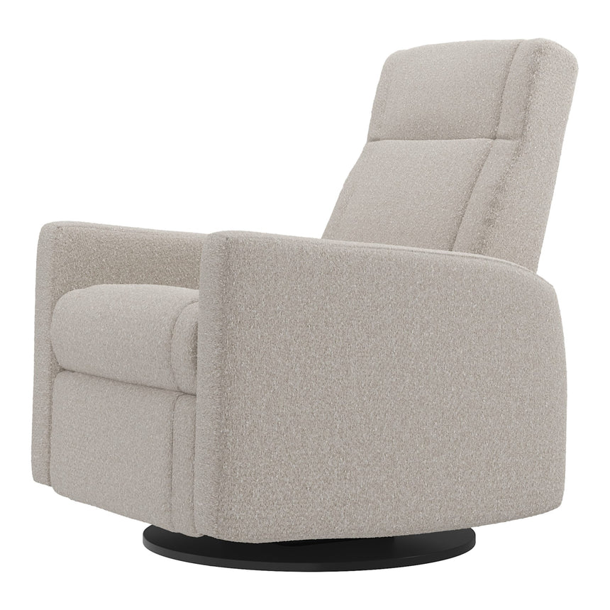 Grand Fauteuil Berçant et Pivotant Nelly avec Mécanisme Électrique - Beyond Sheep Vanilla-Jaymar BB-JAM-525295BEYO11-CLÉMENT