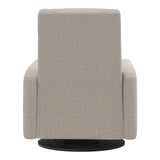 Grand Fauteuil Berçant et Pivotant Nelly avec Mécanisme Électrique - Beyond Sheep Vanilla-Jaymar BB-JAM-525295BEYO11-CLÉMENT