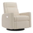 Grand Fauteuil Berçant et Pivotant Nelly avec Mécanisme Électrique - Beyond Sheep Cream-Jaymar BB-JAM-525295BEYO14-CLÉMENT
