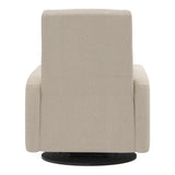 Grand Fauteuil Berçant et Pivotant Nelly avec Mécanisme Électrique - Beyond Sheep Cream-Jaymar BB-JAM-525295BEYO14-CLÉMENT